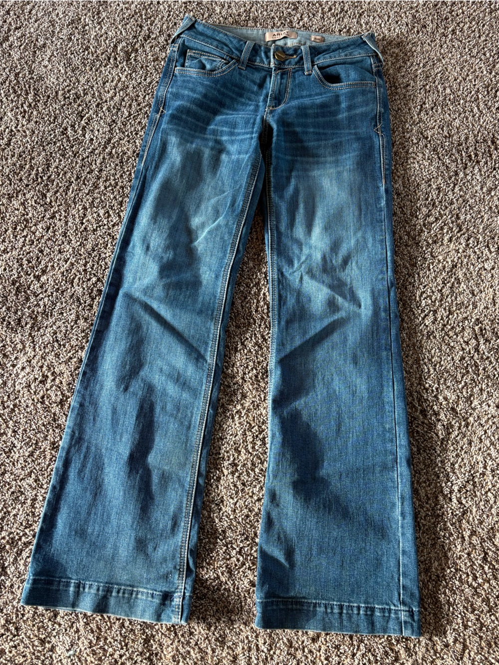 Ariat Mid Rise Slim Trouser Jean